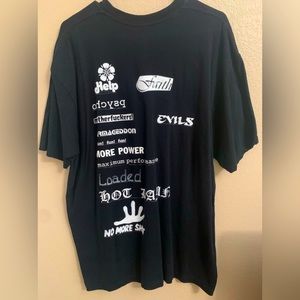 SUPREME BLACK XL T SHIRT